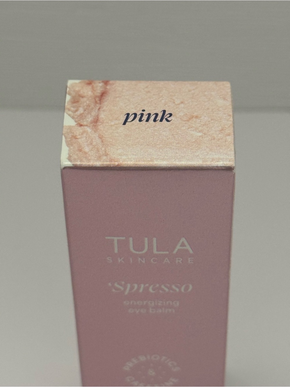 TULA Skin Care ‘Spresso Energizing Eye Balm, Pink Energizing & Hydrating 0.35oz - Picture 4 of 9